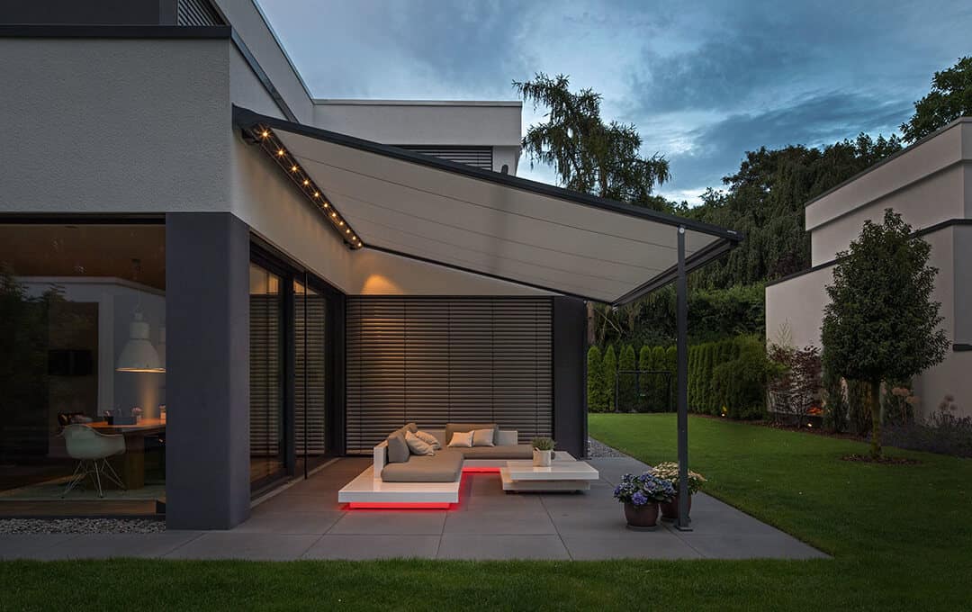 Retractable Glass Roof Cover by Undercover Blinds in Melbourne